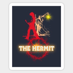 The Hermit Tarot Man Magnet